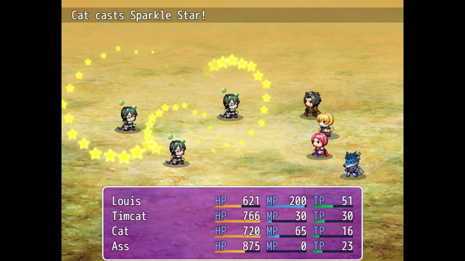 Existential Kitty Cat RPG - Screenshot