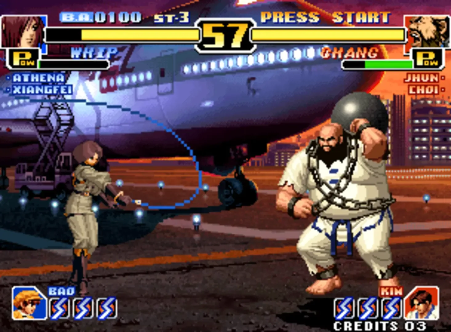 Captura de pantalla - The King of Fighters '99: Millennium Battle