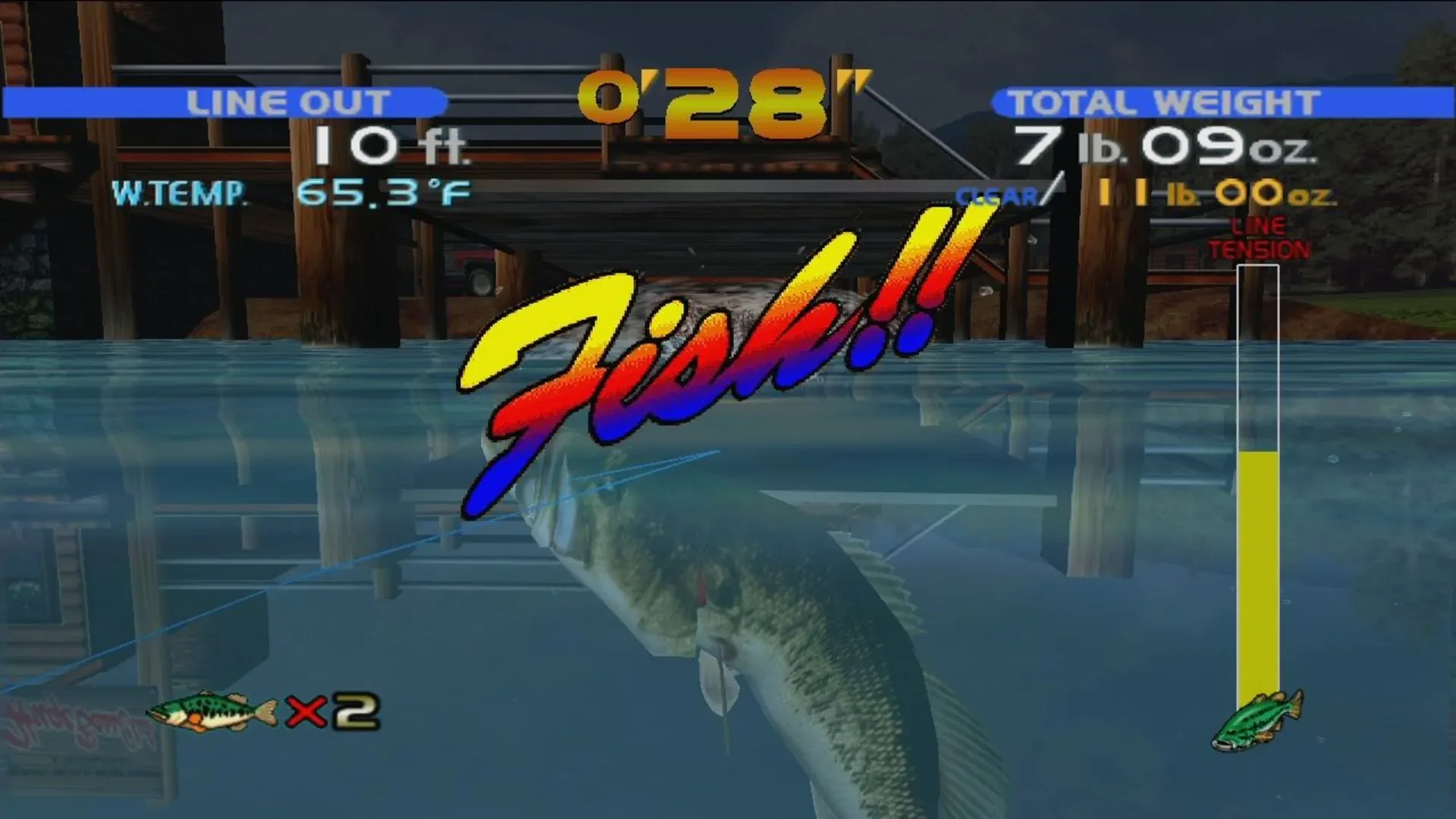 Captura de pantalla - Sega Bass Fishing