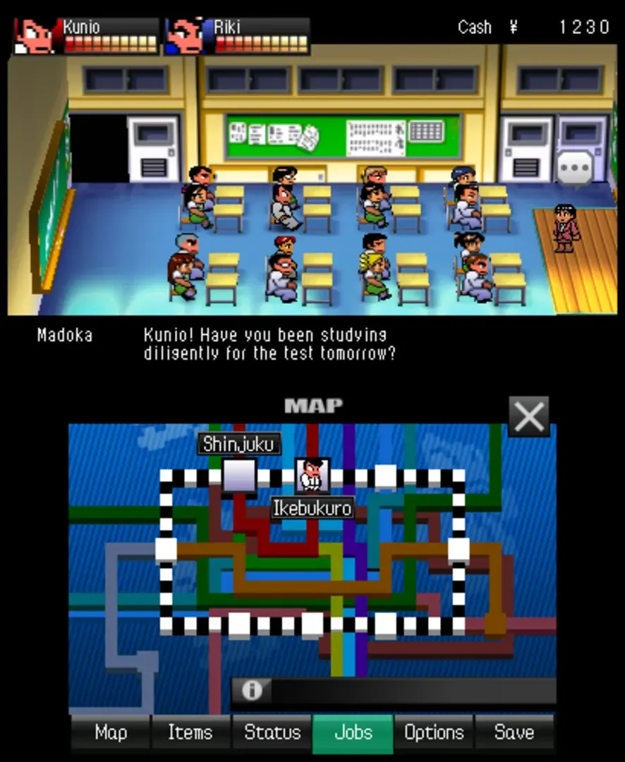 Captura de pantalla - River City: Tokyo Rumble