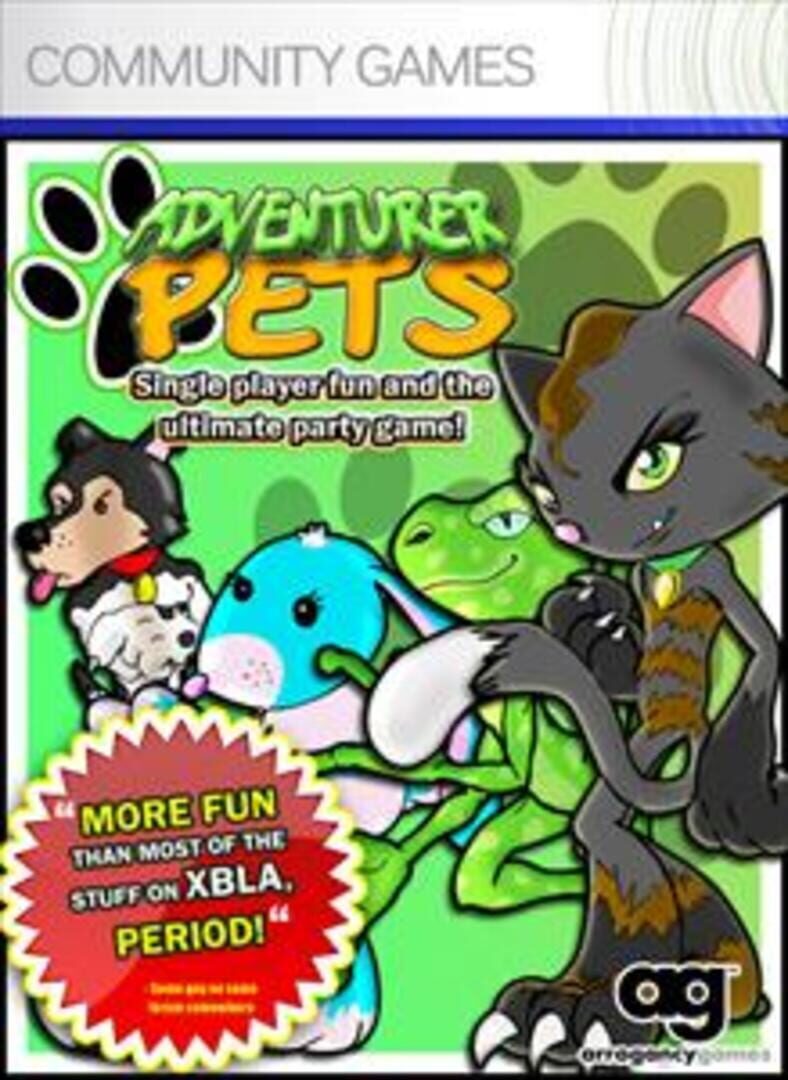 Jeu : Adventurer Pets HD