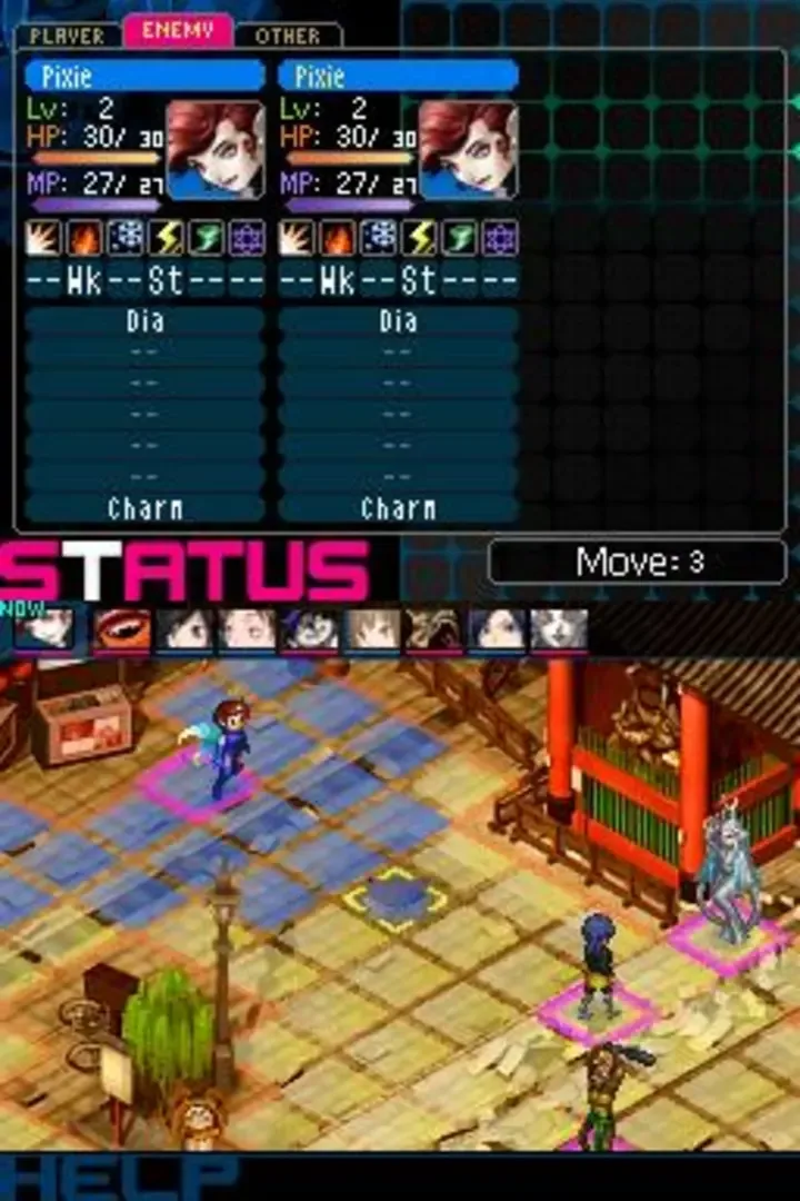 Captura de pantalla - Shin Megami Tensei: Devil Survivor 2