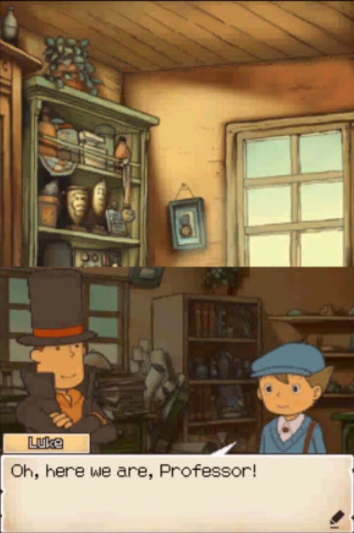 Professor Layton and the Diabolical Box screenshot