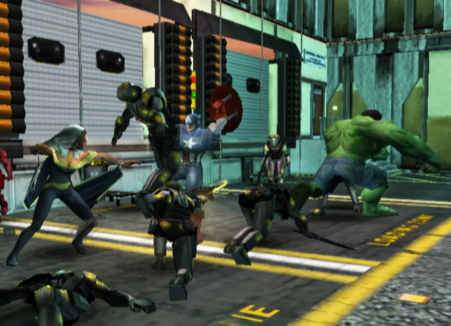 Captura de pantalla - Marvel: Ultimate Alliance 2