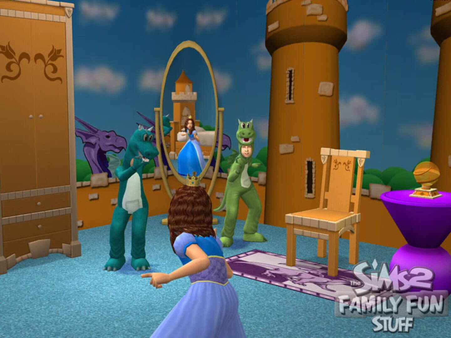 Captura de pantalla - The Sims 2: Family Fun Stuff