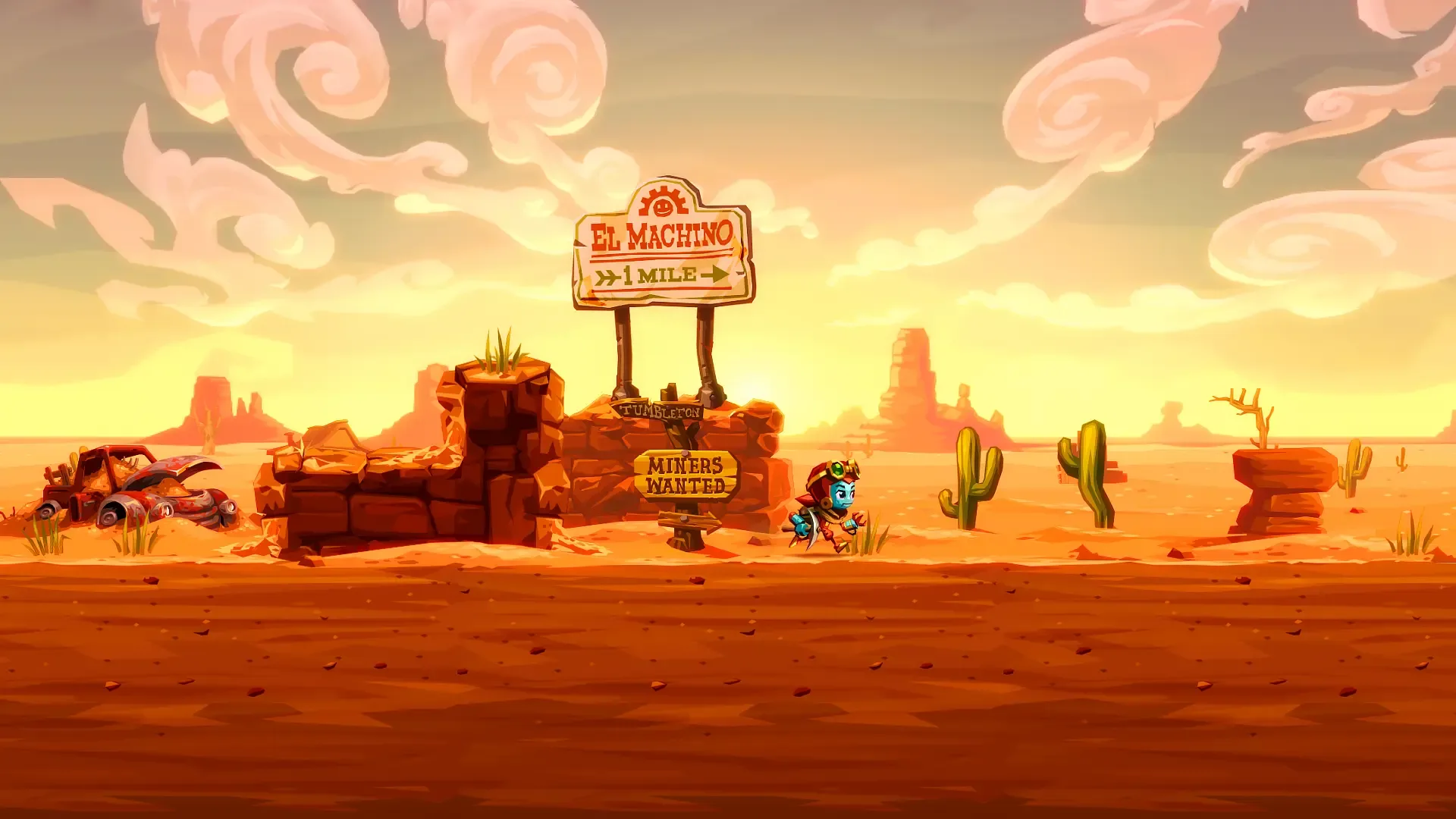 Captura de pantalla - SteamWorld Dig 2
