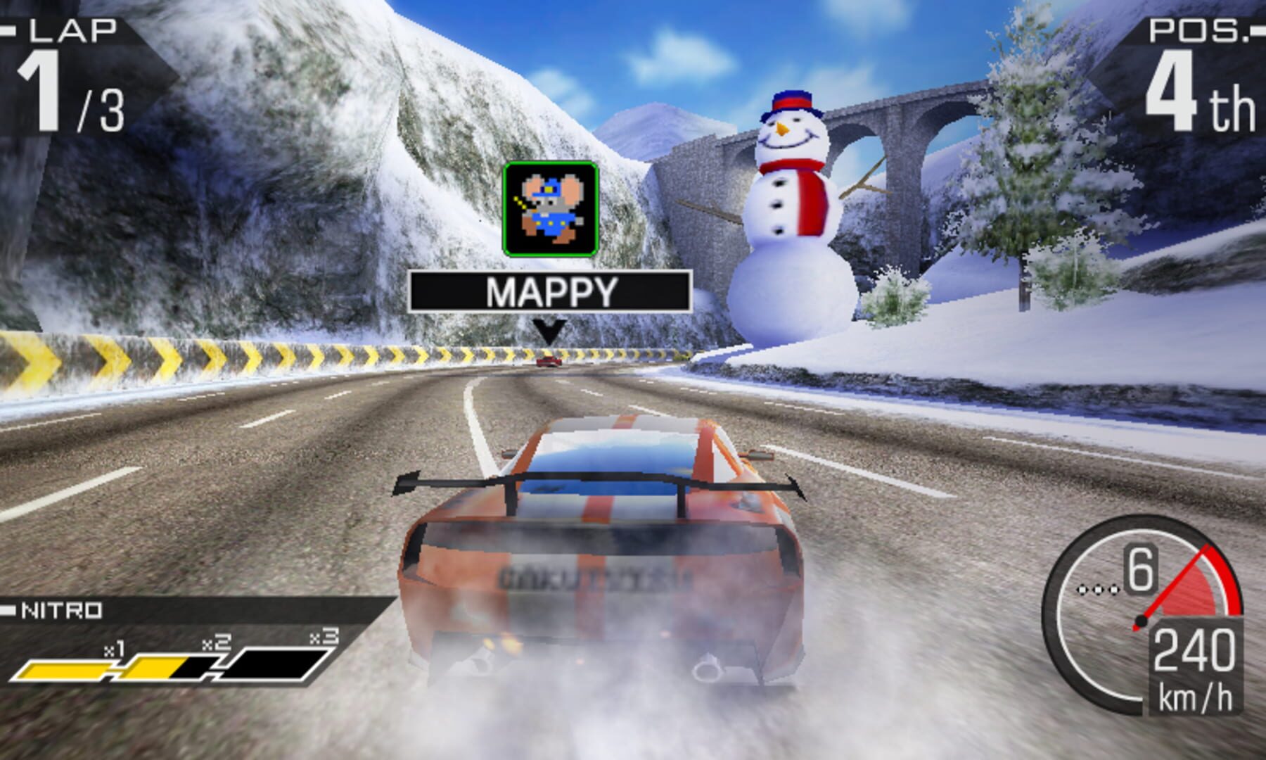 Captura de pantalla - Ridge Racer 3D