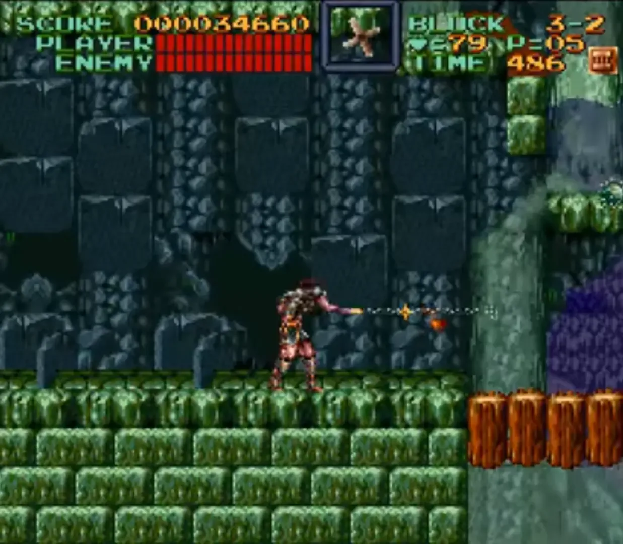 Captura de pantalla - Super Castlevania IV