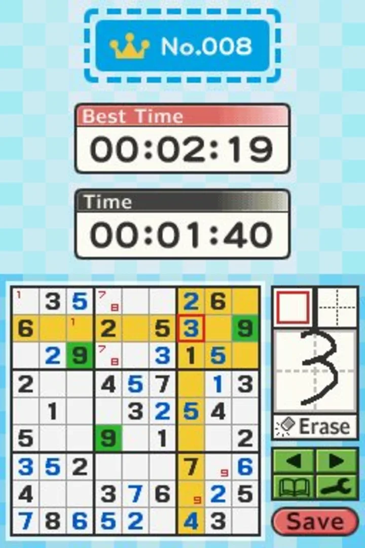 Captura de pantalla - Sudoku 50! For Beginners