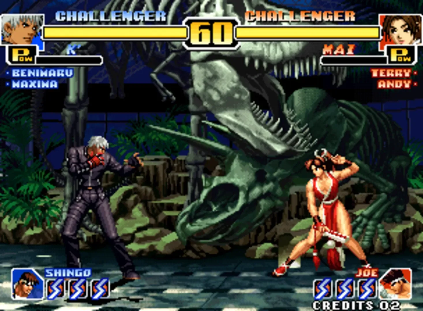 Captura de pantalla - The King of Fighters '99: Millennium Battle