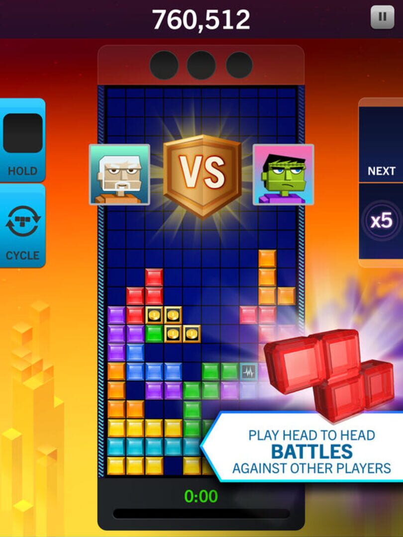 Captura de pantalla - Tetris Blitz
