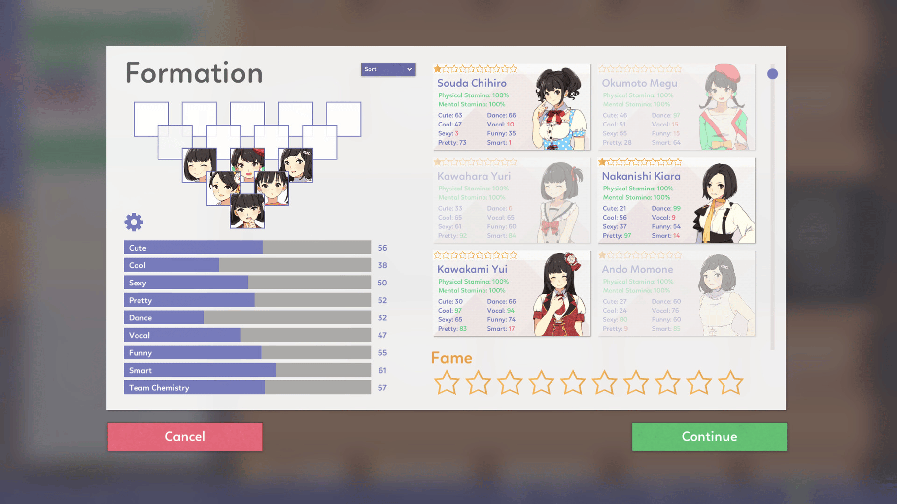 Idol Manager screenshot