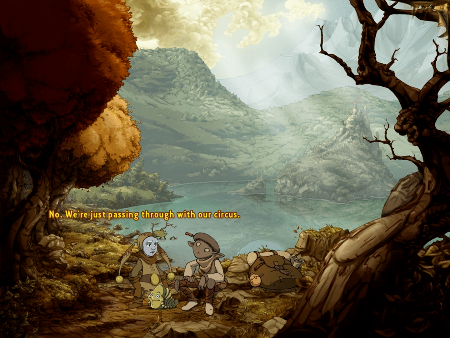 The Whispered World screenshot