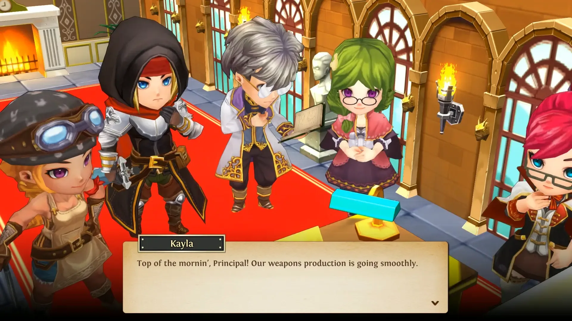 Captura de pantalla - Valthirian Arc: Hero School Story