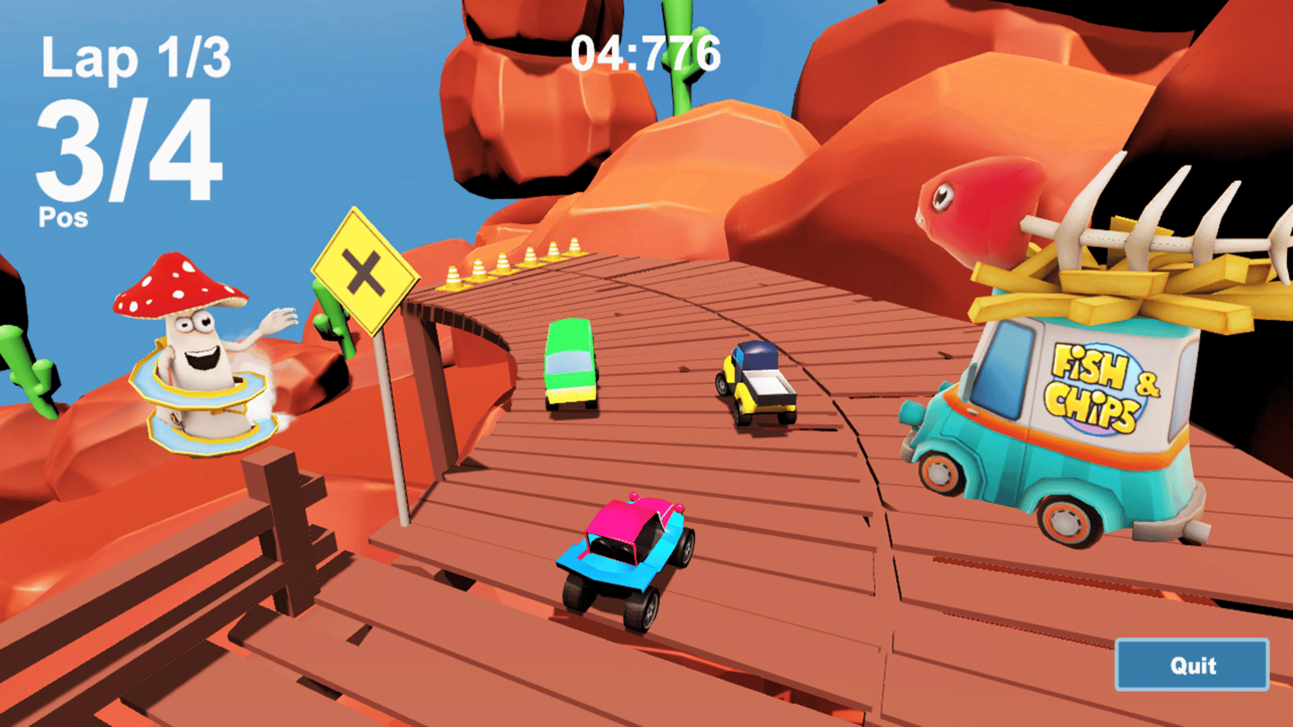 MiniCar Race screenshot