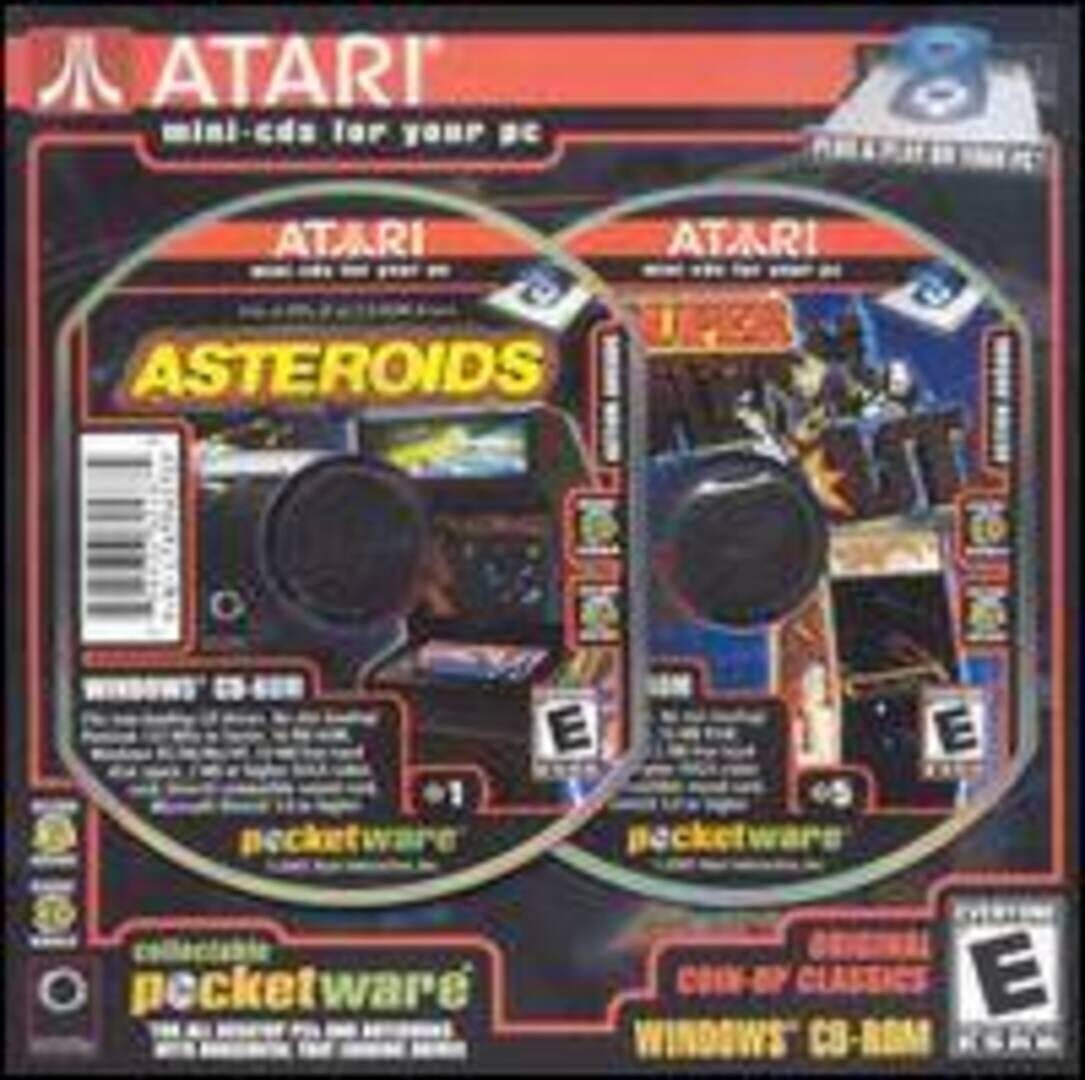 Asteroids & Super Breakout cover art