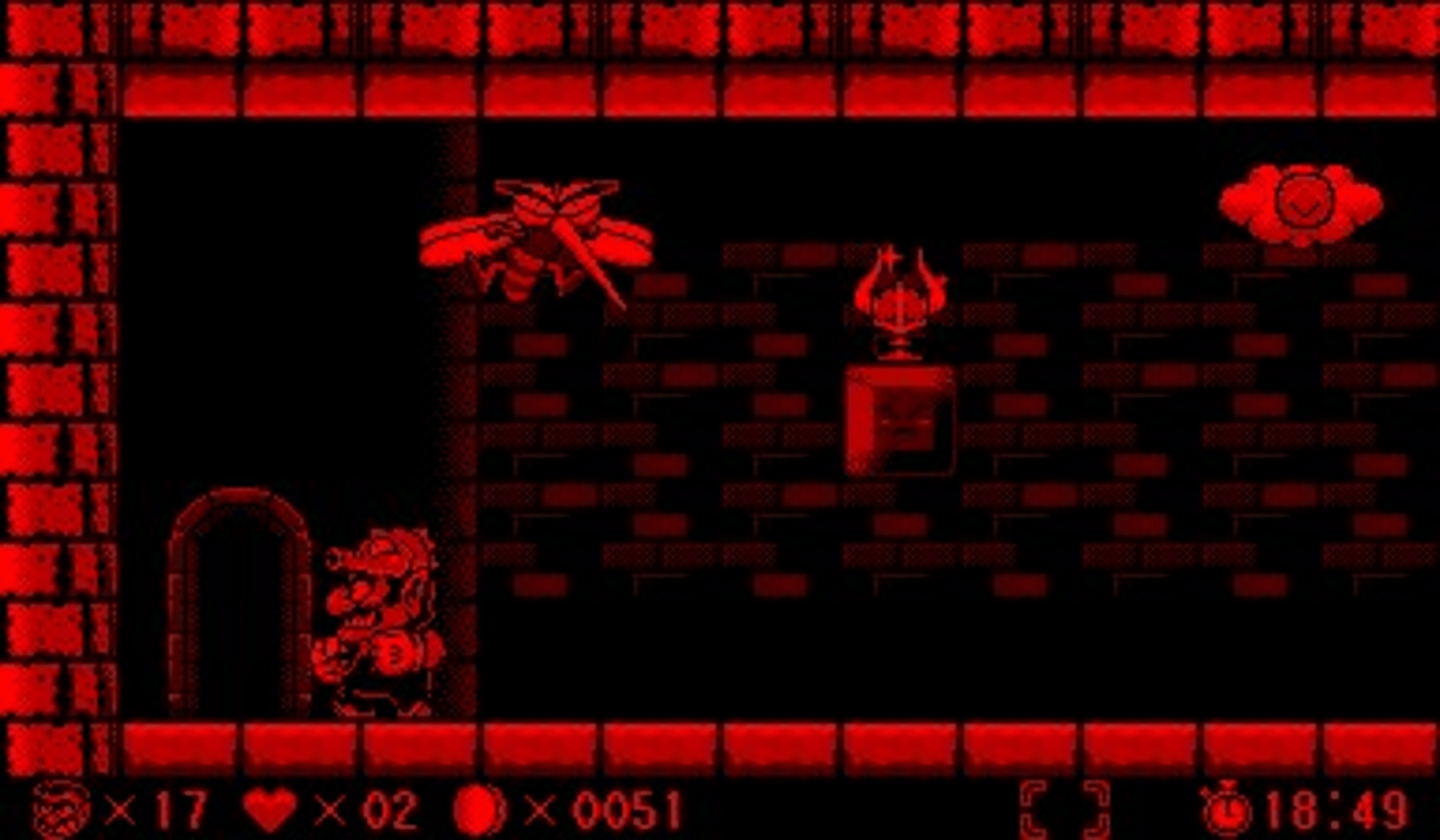 Virtual Boy Wario Land screenshot