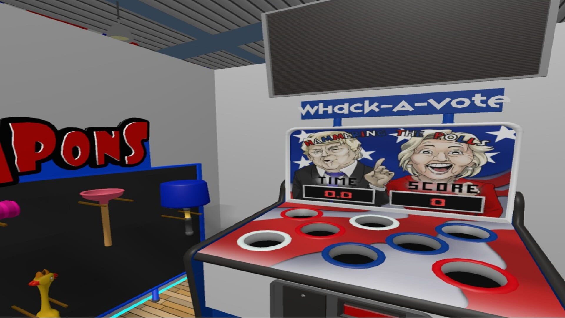 Whack a Vote: Hammering the Polls - Screenshot