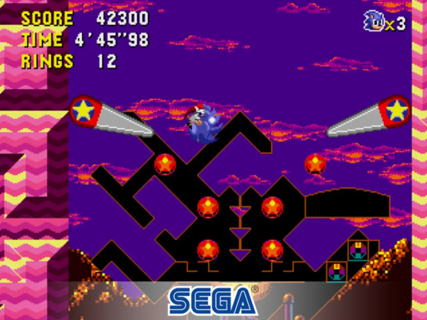 Captura de pantalla - Sonic CD