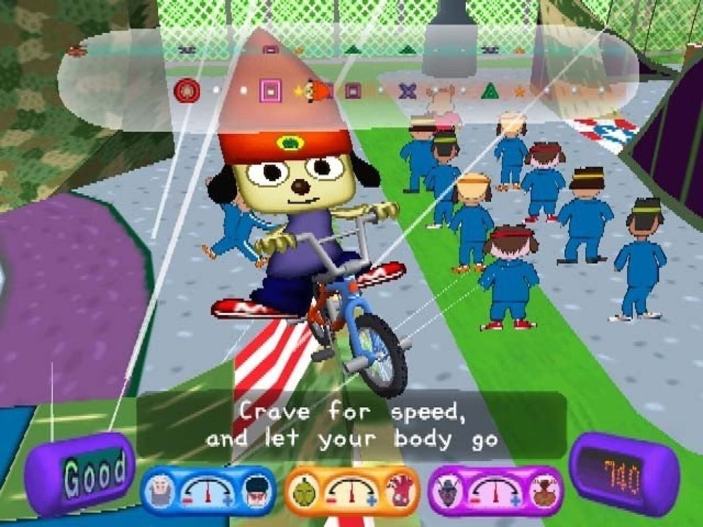 PaRappa the Rapper 2 screenshot