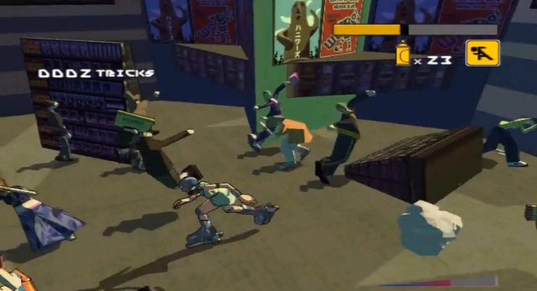 Captura de pantalla - Jet Set Radio Future