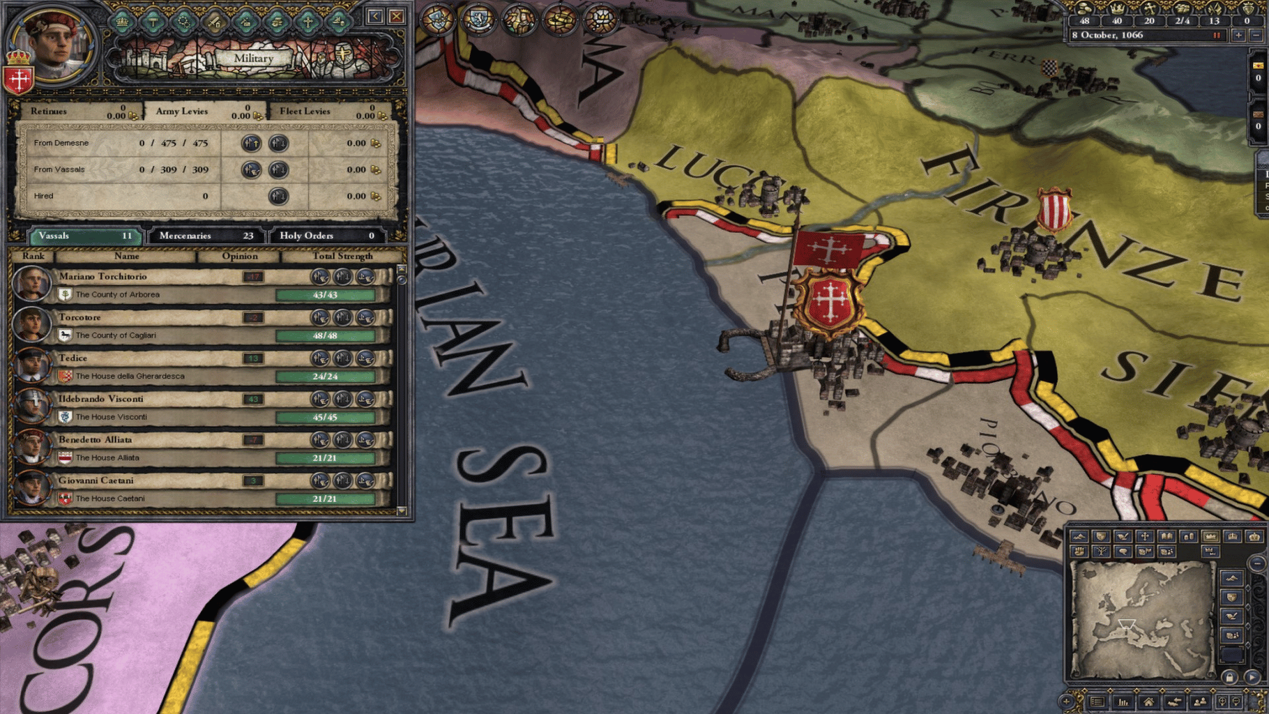 Crusader Kings II: The Republic screenshot