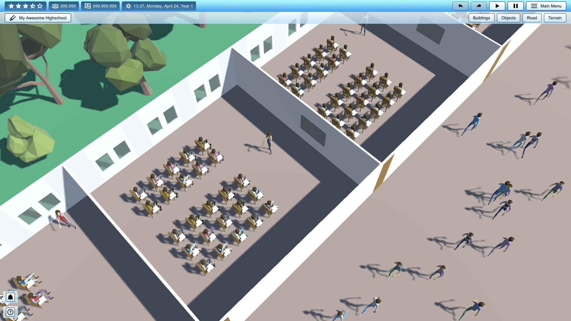 University Tycoon: 2019 - Screenshot