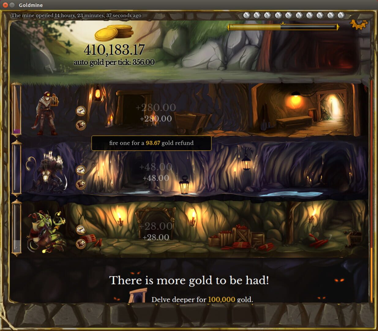 Goldmine - Screenshot