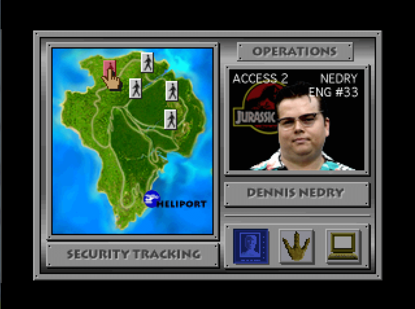 Jurassic Park Interactive screenshot