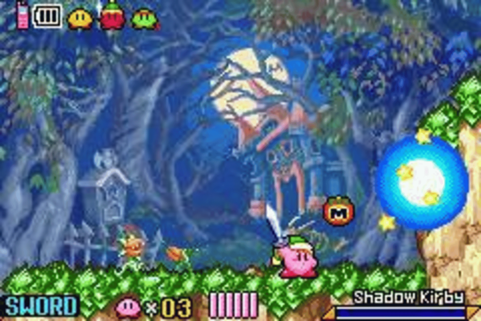 Kirby & the Amazing Mirror screenshot