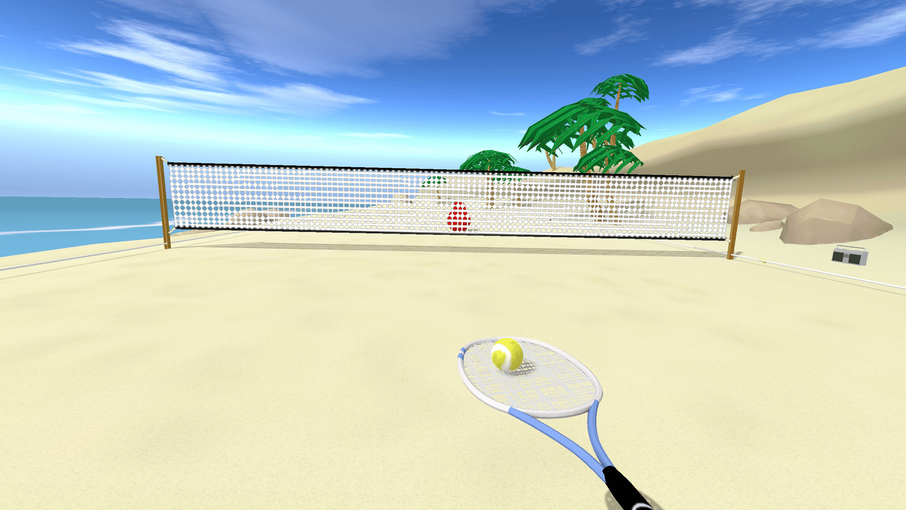 Blobby Tennis screenshot