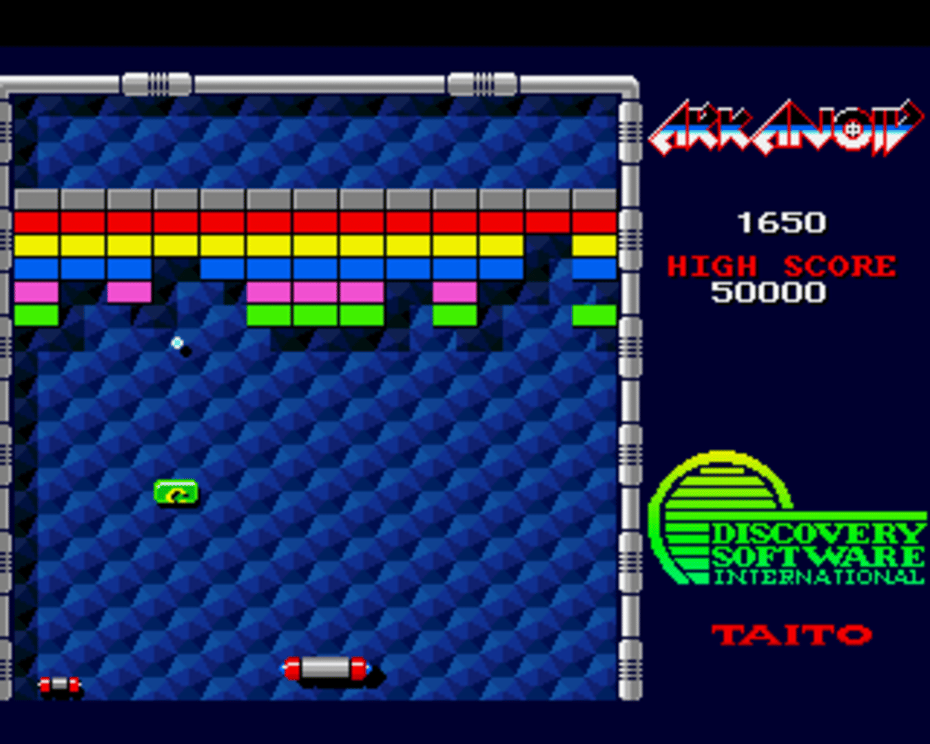 Arkanoid screenshot