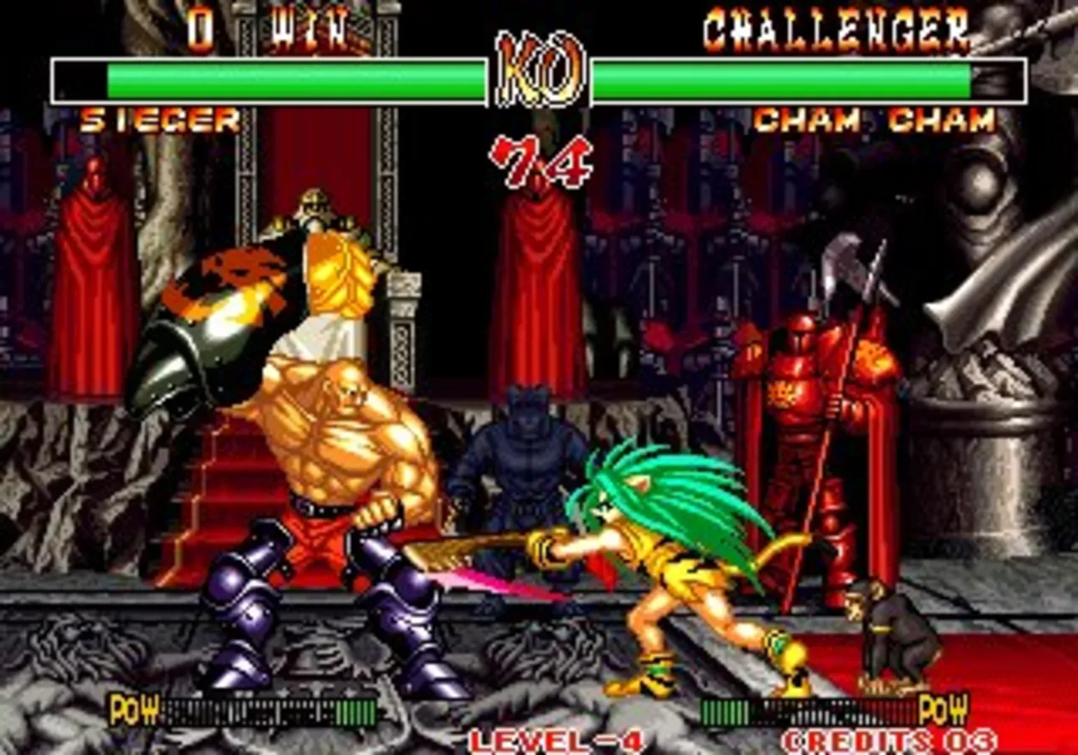 Captura de pantalla - Samurai Shodown II