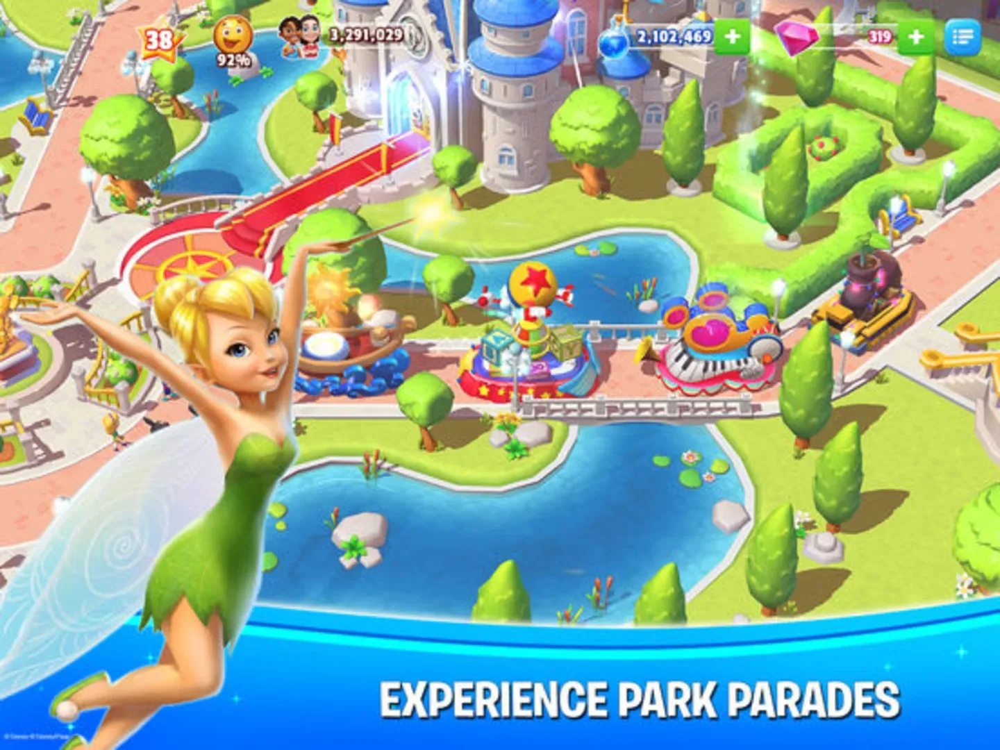 Captura de pantalla - Disney Magic Kingdoms