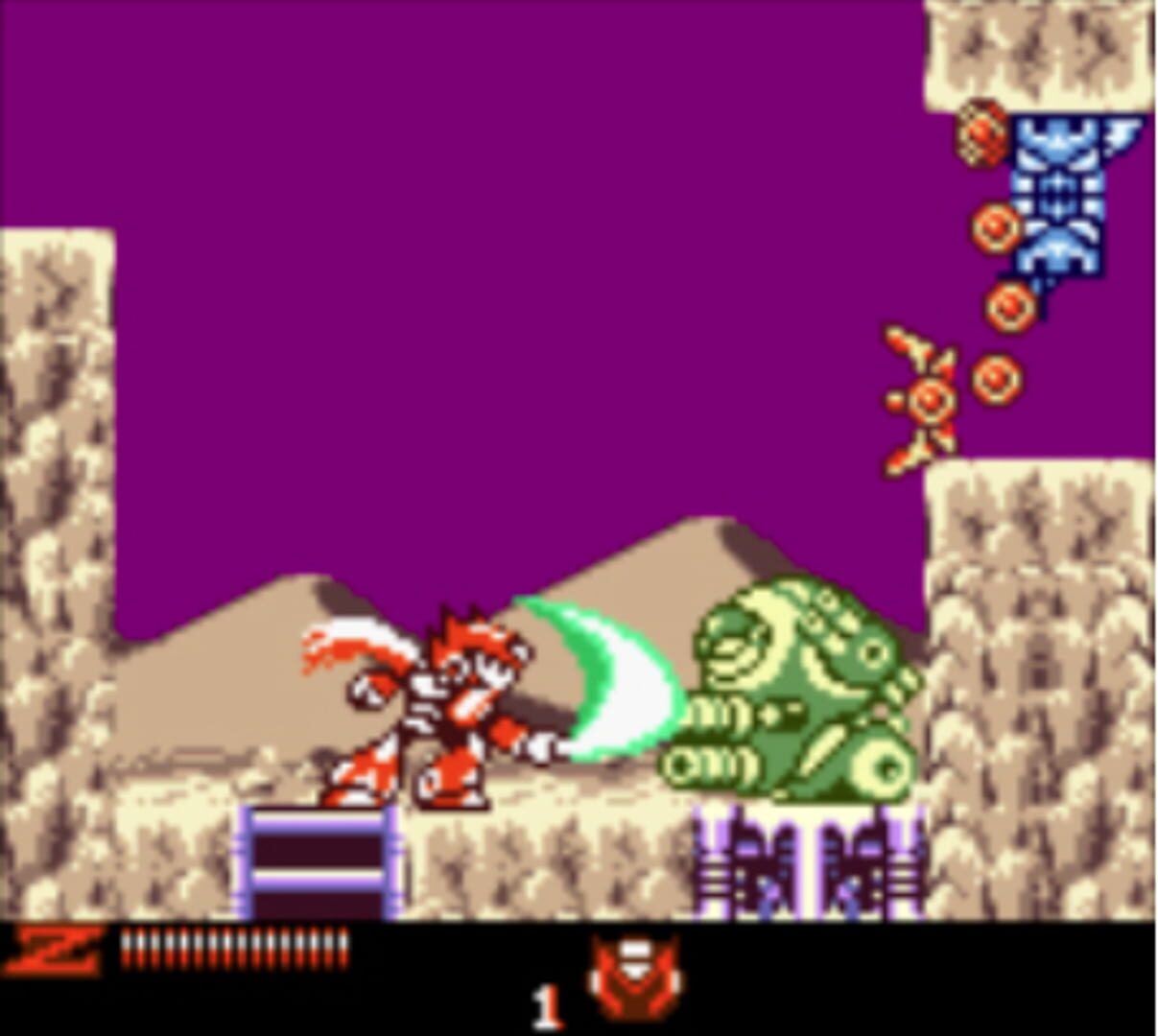 Captura de pantalla - Mega Man Xtreme 2