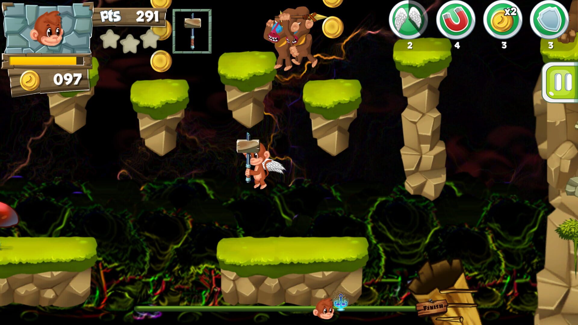 Monkey Slap - Screenshot