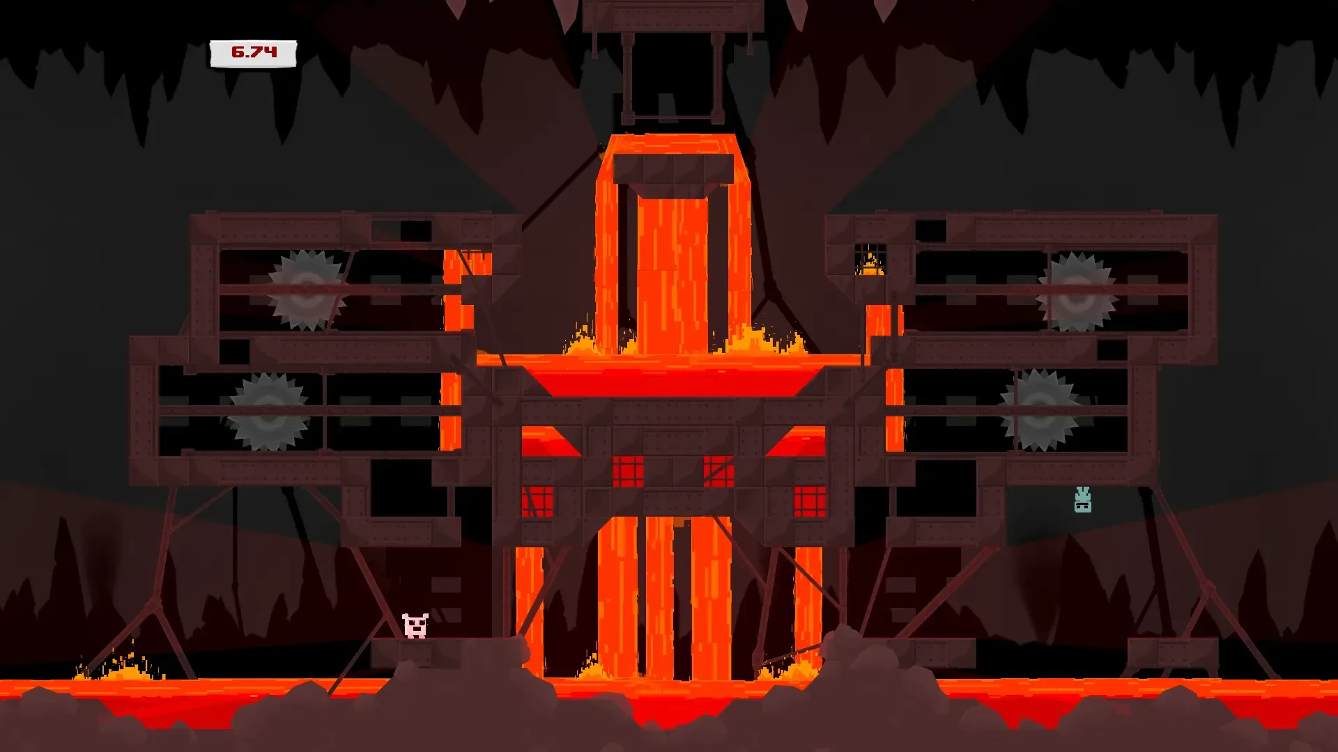 Captura de pantalla - Super Meat Boy