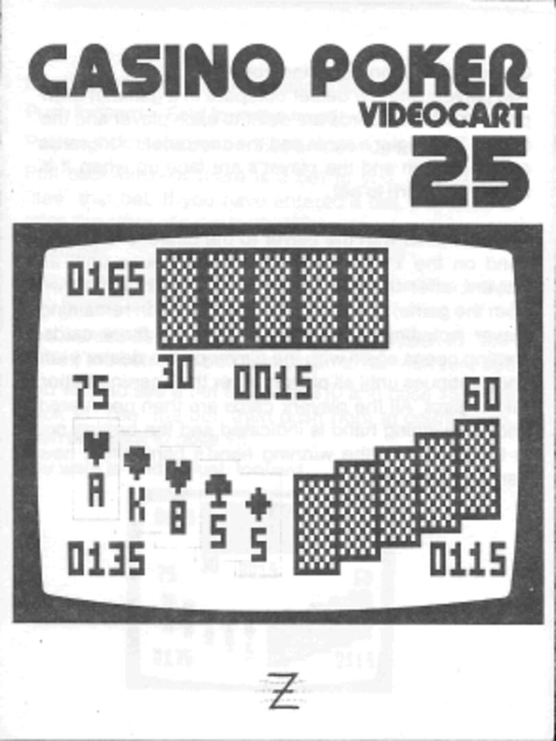 Videocart-25: Casino Poker (1981)