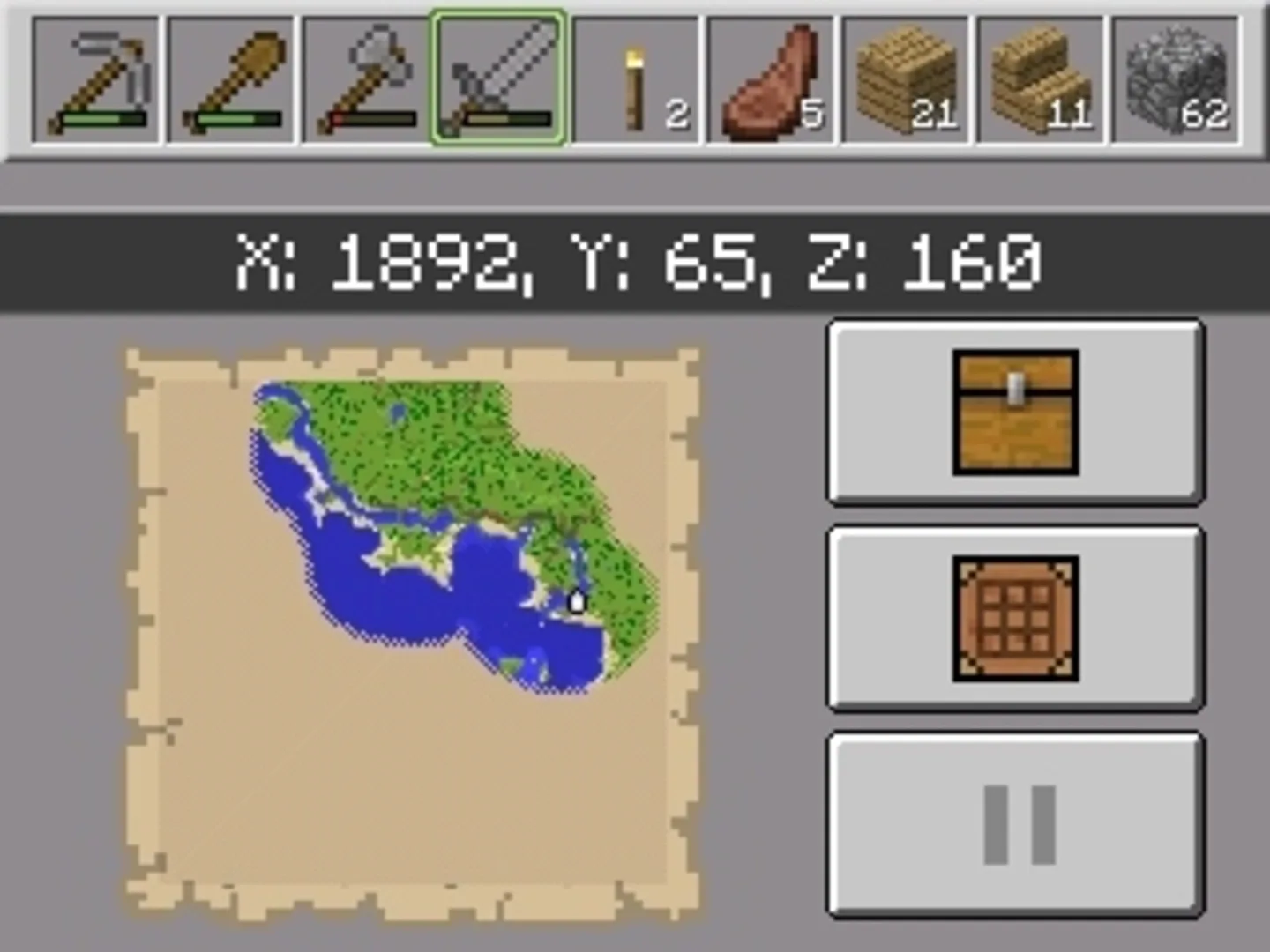 Captura de pantalla - Minecraft: New Nintendo 3DS Edition