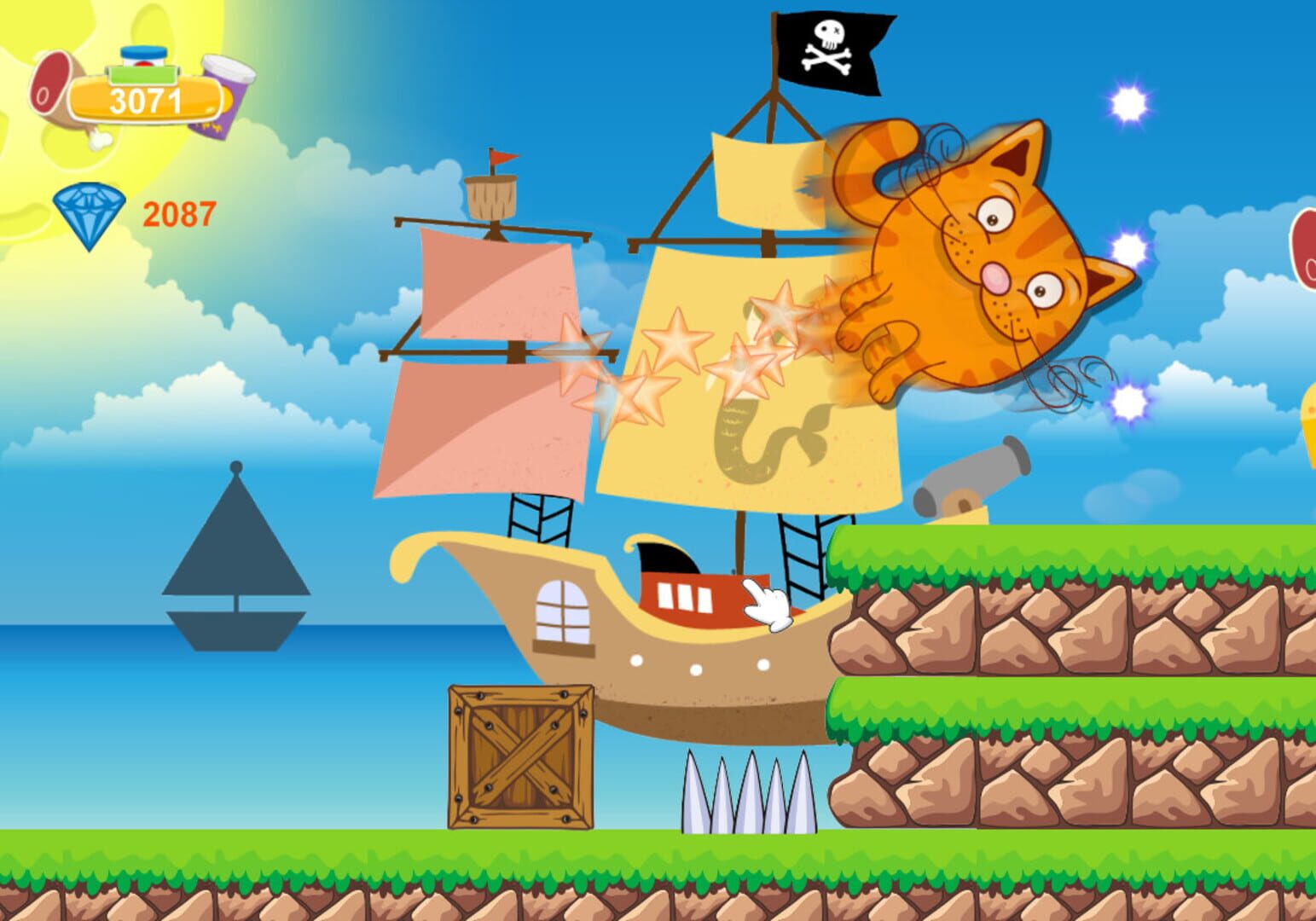 Kitten and Food: Adventure Park - Screenshot