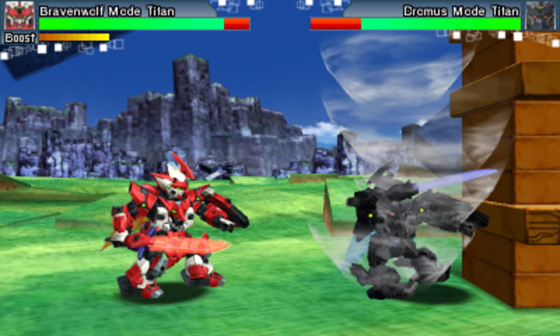 Captura de pantalla - Tenkai Knights: Brave Battle