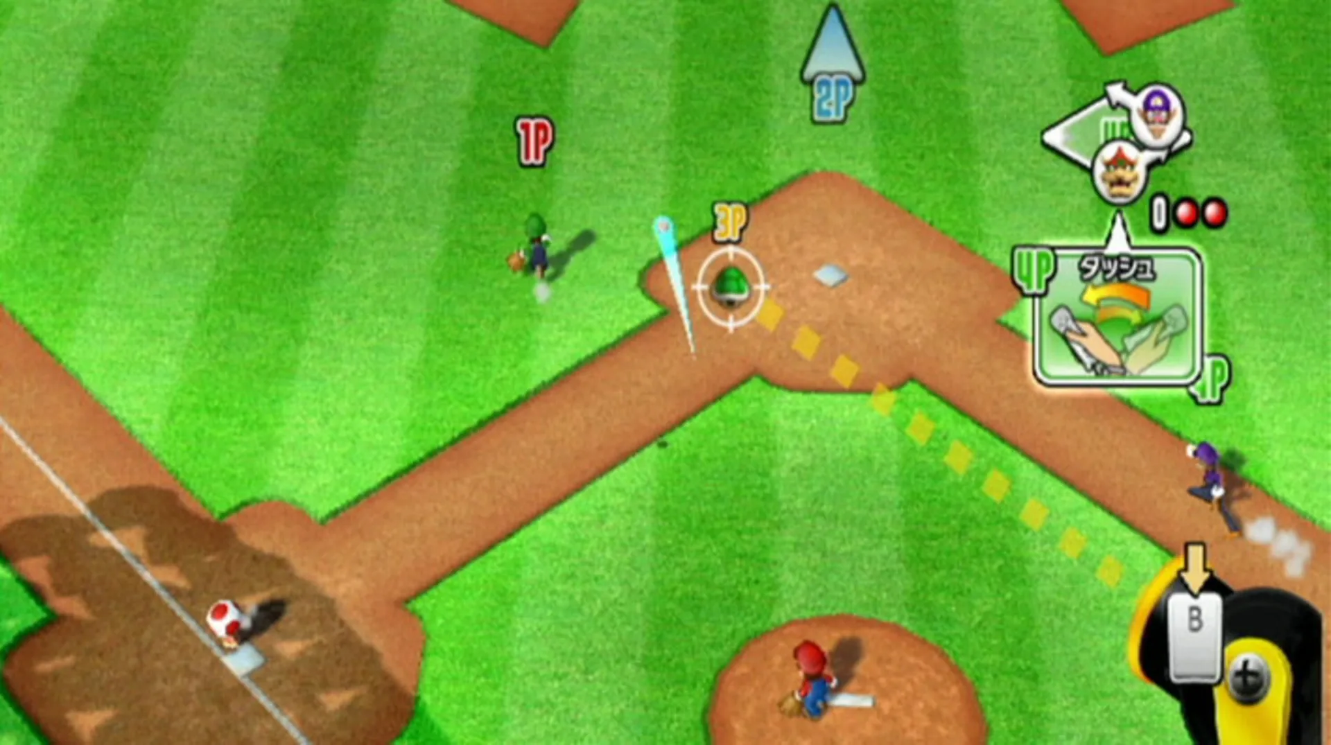 Captura de pantalla - Mario Super Sluggers