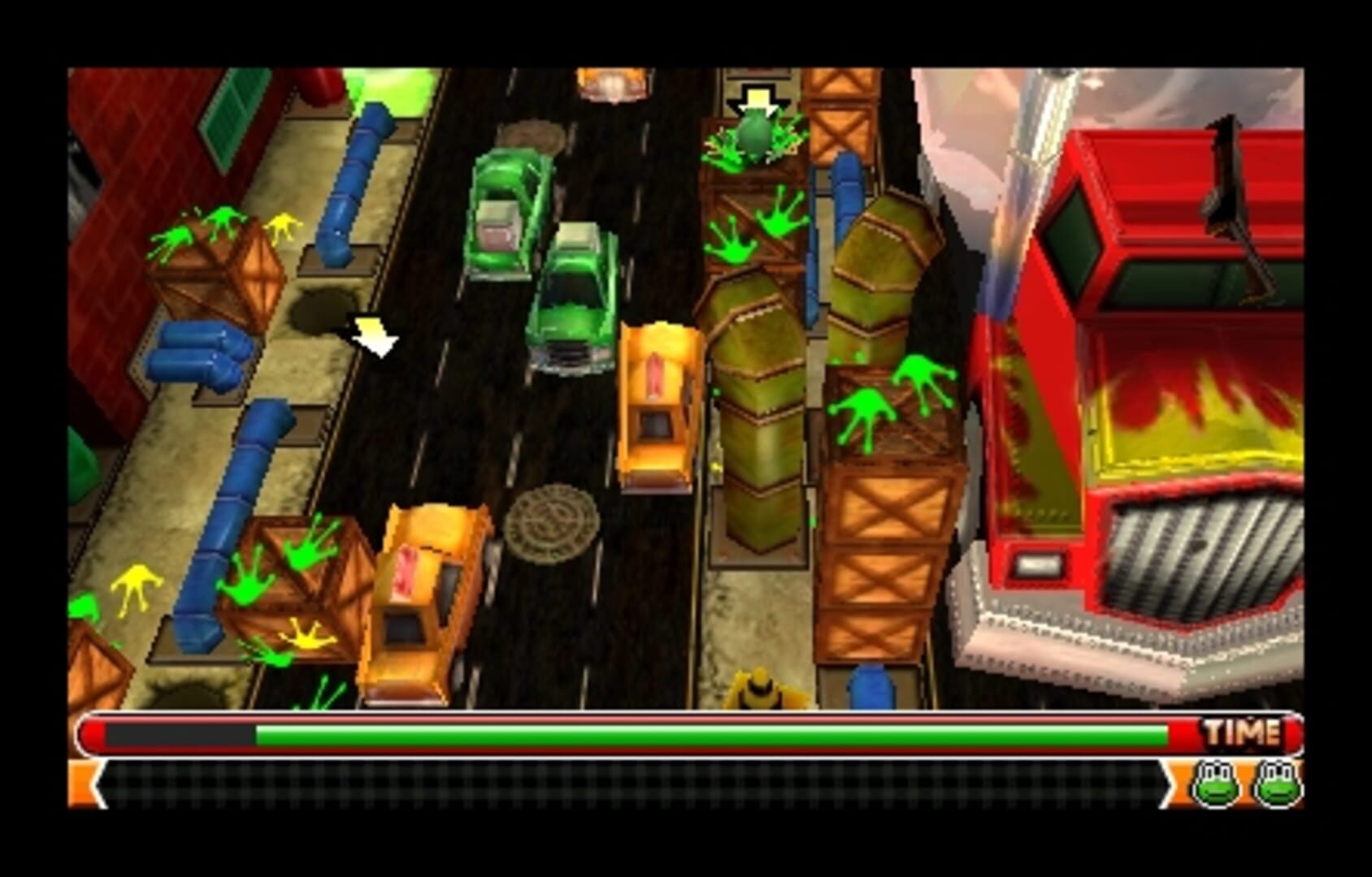 Captura de pantalla - Frogger 3D