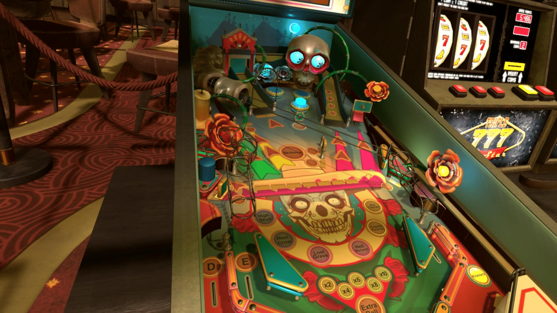 Pinball Inside: A VR Arcade Game screenshot