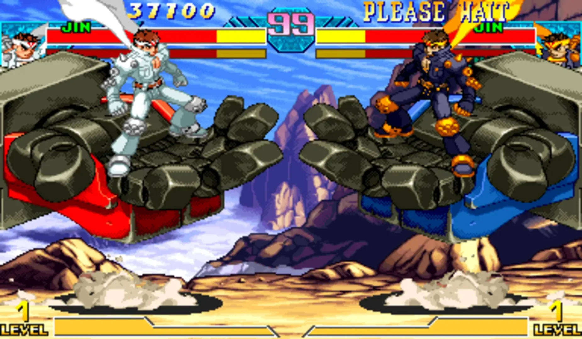 Captura de pantalla - Marvel vs. Capcom: Clash of Super Heroes