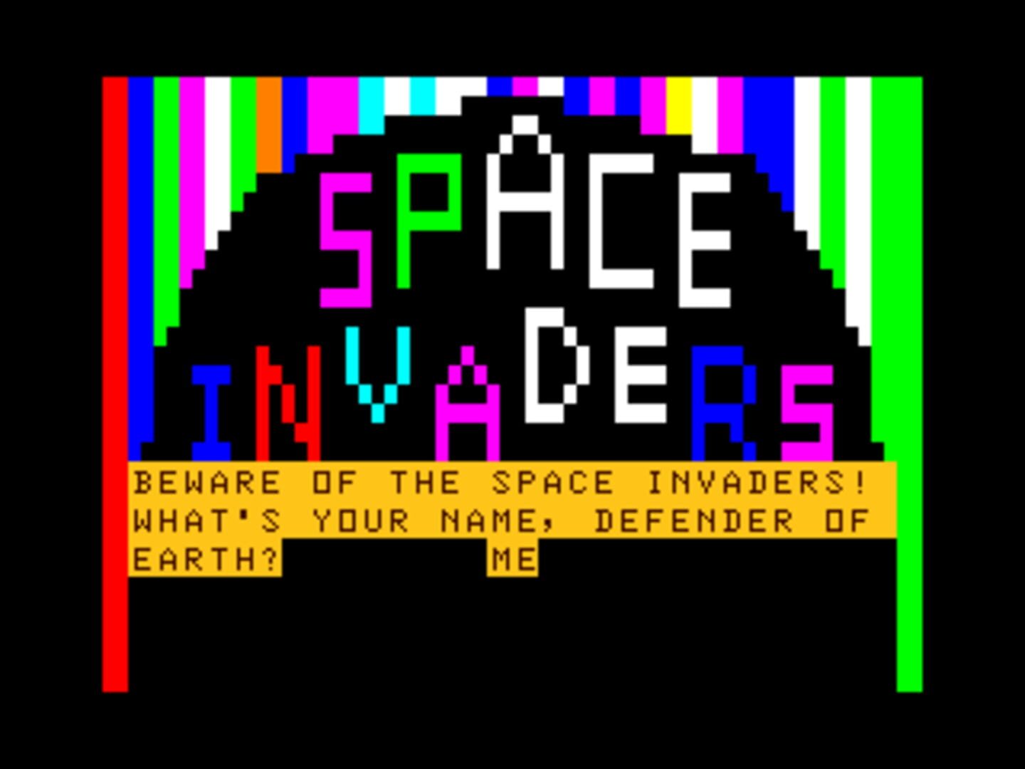 Jeu : Color Space Invaders