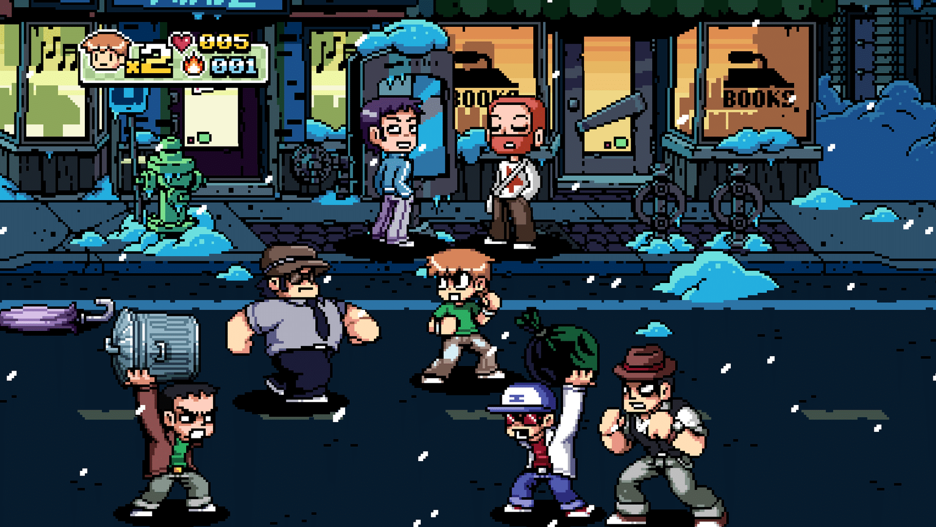 Scott Pilgrim vs. the World: The Game screenshot