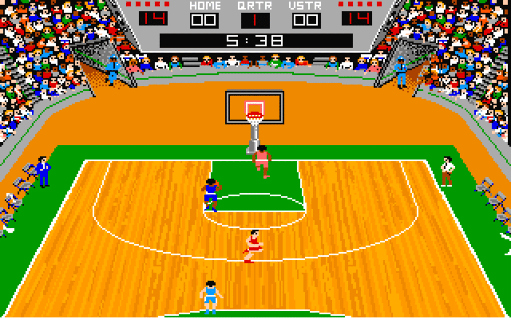 GBA Championship Basketball: Two-on-Two screenshot