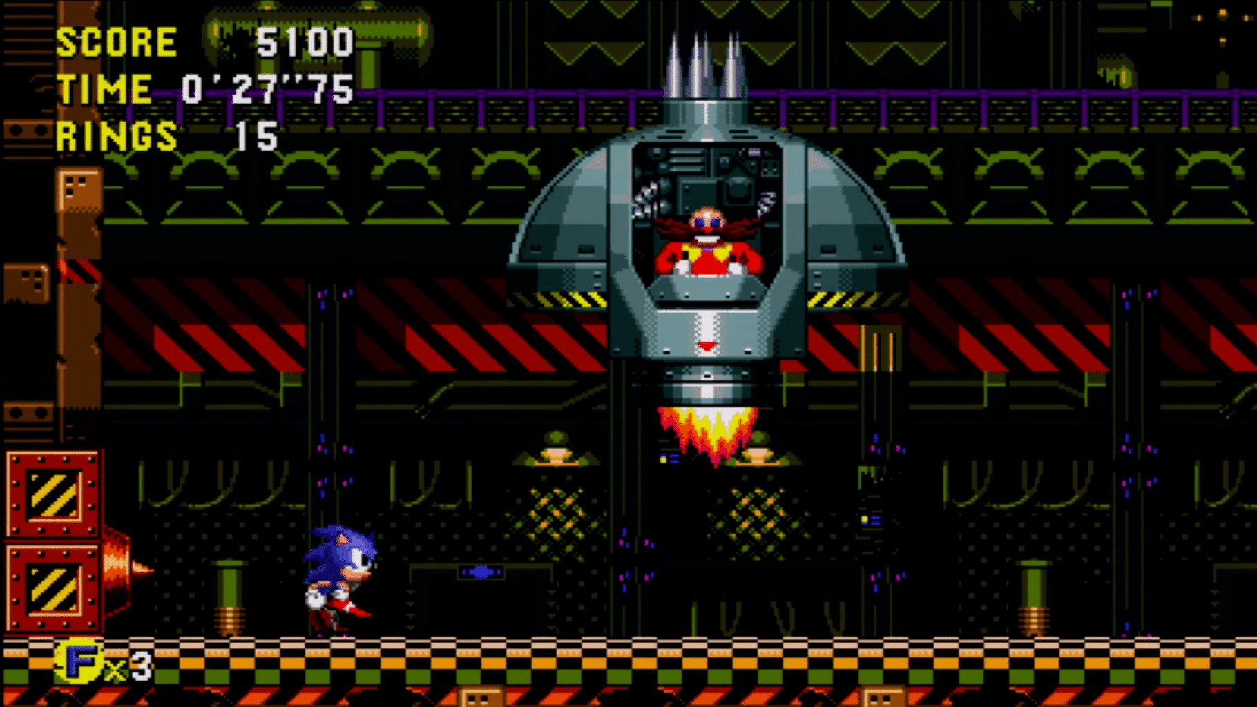 Sonic CD screenshot