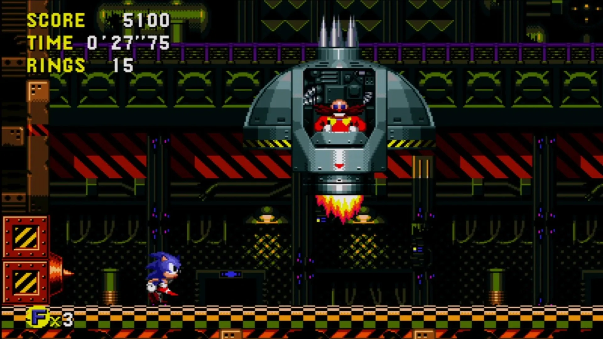 Captura de pantalla - Sonic CD
